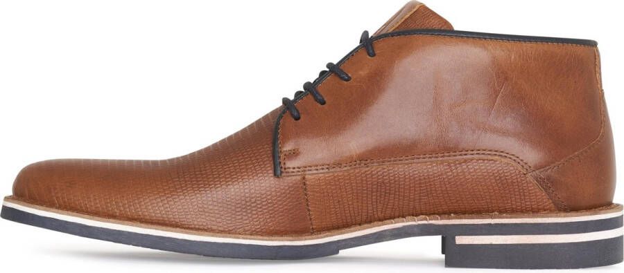 Gaastra Heren Nette schoenen Murray Mid CHP Cognac Bruin
