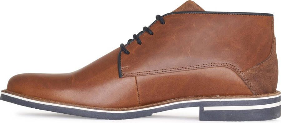 Gaastra Heren Nette schoenen Murray Mid Lea M Cognac Bruin