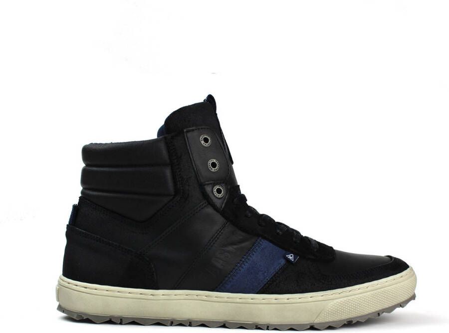 Gaastra Heren Sneakers Costa High Black Zwart - Foto 3