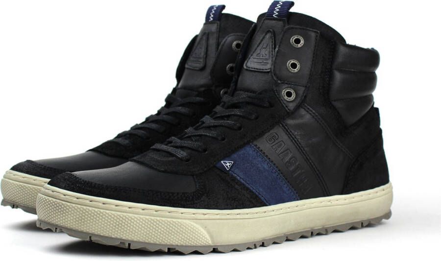 Gaastra Heren Sneakers Costa High Black Zwart - Foto 4