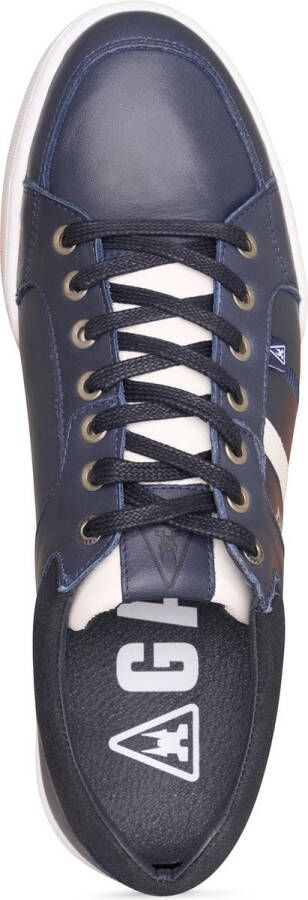 Gaastra Heren Sneakers Milan Wit Navy Wit