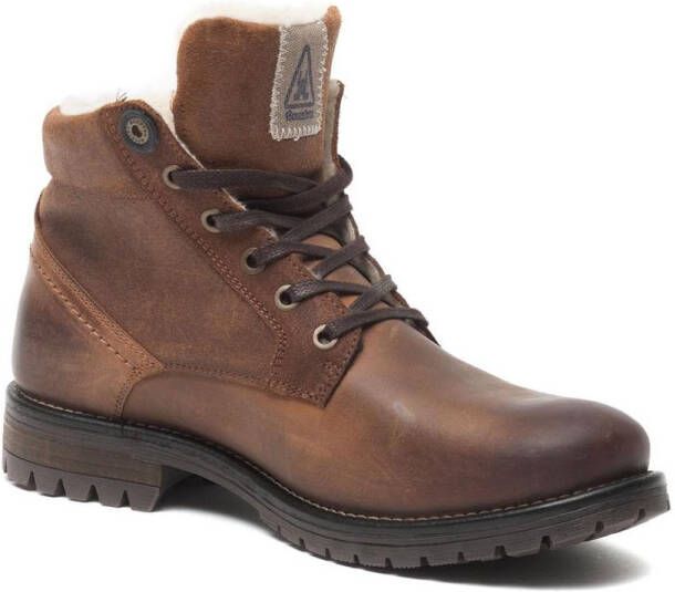 Gaastra Heren Veterschoenen Cardinal Mid Cognac Bruin