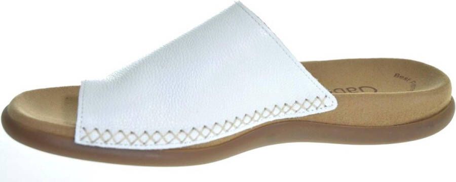 Gabor Teenslippers sleehak zomerschoen dianette met contrastkleurig borduursel - Foto 15