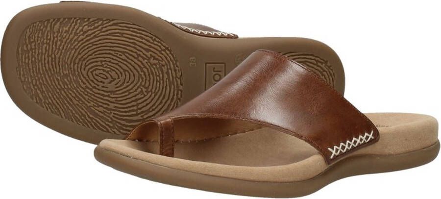 Gabor 03.700.24 Dames Slippers Bruin