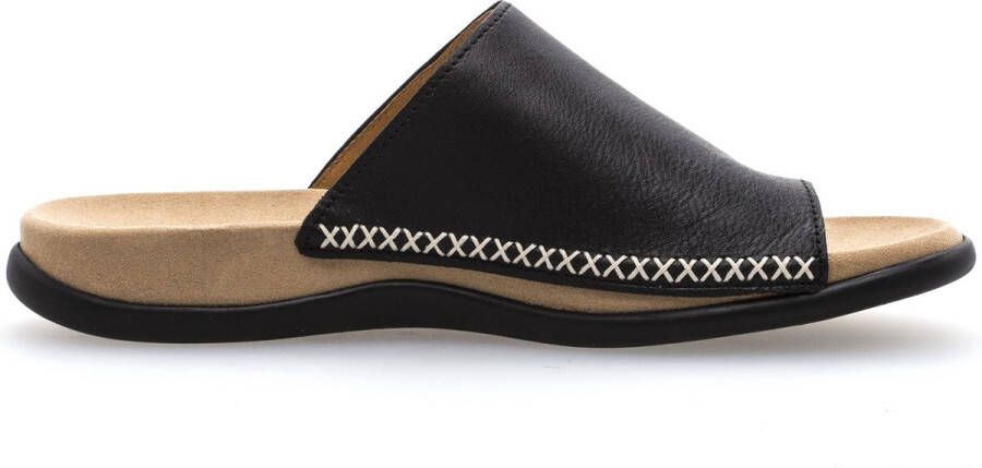 Gabor Teenslippers sleehak zomerschoen dianette met contrastkleurig borduursel - Foto 10