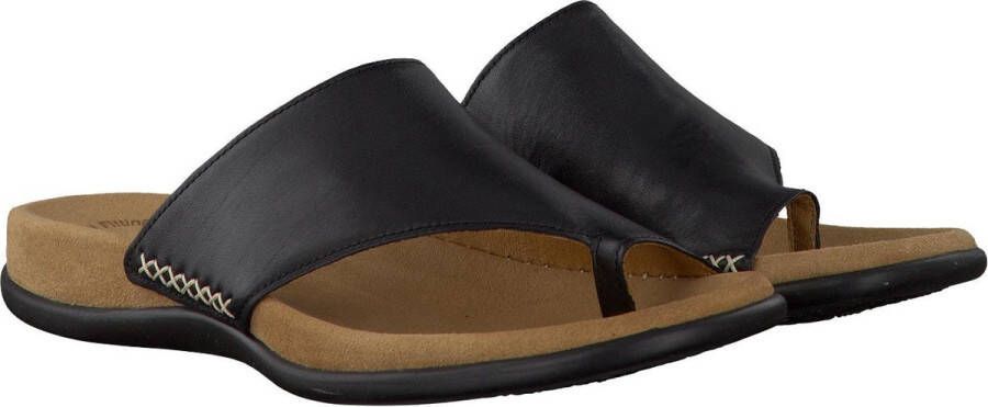Gabor Teenslippers sleehak zomerschoen dianette met contrastkleurig borduursel - Foto 15