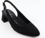 Gabor Slingback G Pumps zwart Suede Dames - Thumbnail 3