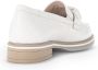 Gabor Comfortabele leren loafer voor dames White Dames - Thumbnail 4