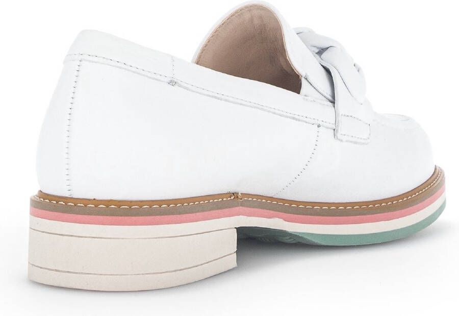 Gabor Comfortabele Leren Loafers voor Dames White Dames - Foto 3