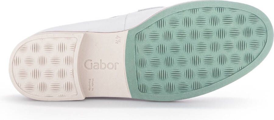 Gabor Comfortabele Leren Loafers voor Dames White Dames - Foto 4