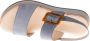 Gabor Blauwe Suède Sandalen Klittenbandsluiting Blue Dames - Thumbnail 7