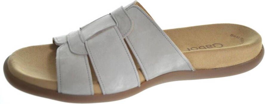 Gabor 23.704.12 Dames Slippers Beige