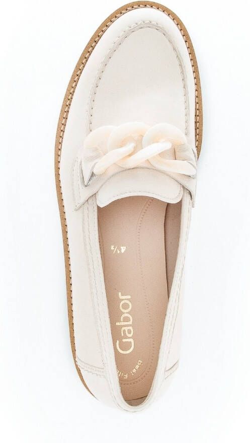Gabor 240.3 Loafers Instappers Dames Beige