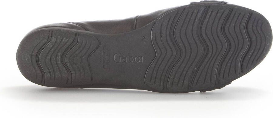 Gabor 24.165.27 dames ballerina zwart