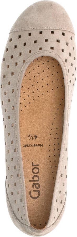 Gabor 24.169.12 dames ballerina beige