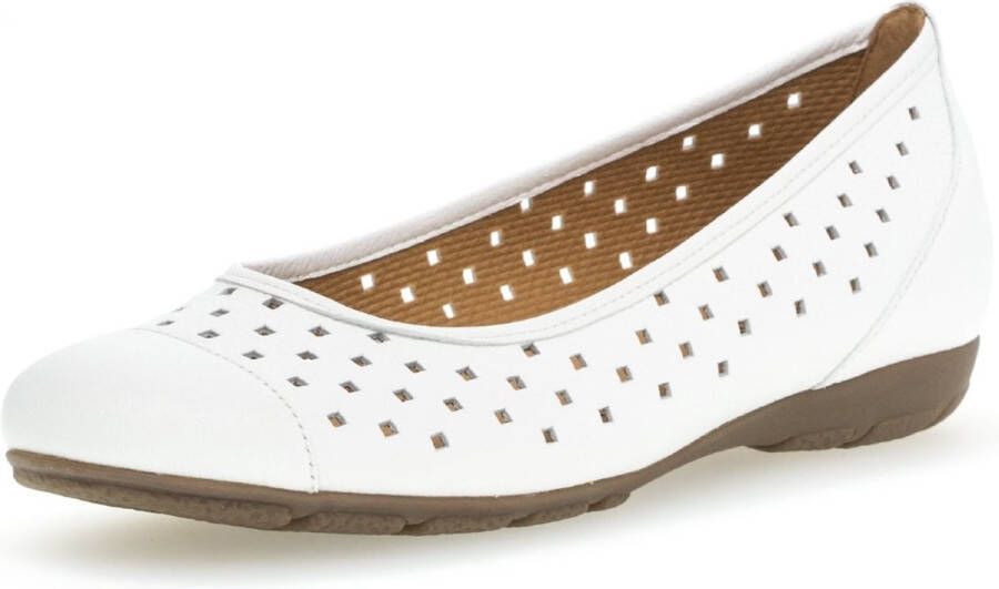 Gabor 24.169.21 dames ballerina wit