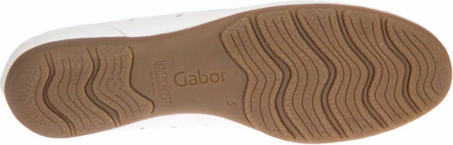 Gabor 24.169.21 dames ballerina wit