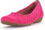 Gabor Moderne Zomer Suede Ballerina Pink Dames - Thumbnail 4