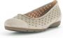 Gabor Comfortabele Ballerina Schoenen Gray Dames - Thumbnail 6