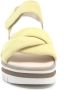Gabor 24.622.10 Gele dames sandalen met klittenband sluiting - Thumbnail 5