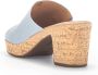 Gabor Comfortabele hoge hak sandalen Blue Dames - Thumbnail 5