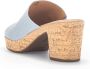 Gabor Comfortabele hoge hak sandalen Blue Dames - Thumbnail 6