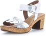 Gabor Lichtgewicht hoge hak sandalen White Dames - Thumbnail 3