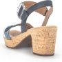 Gabor Lichtgewicht hoge hak sandalen Blue Dames - Thumbnail 2