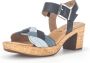Gabor Lichtgewicht hoge hak sandalen Blue Dames - Thumbnail 3