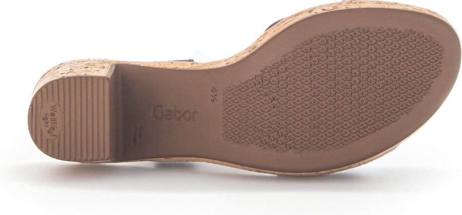 Gabor 24.763.26 dames sandaal blauw