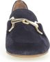 Gabor Elegante blauwe suède loafers met gouden detail Blue Dames - Thumbnail 15