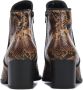 Gabor Whisky Bruine Reptiel Look Enkellaars Multicolor Dames - Thumbnail 4