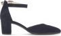 Gabor Elegante donkerblauwe suède pump - Thumbnail 9