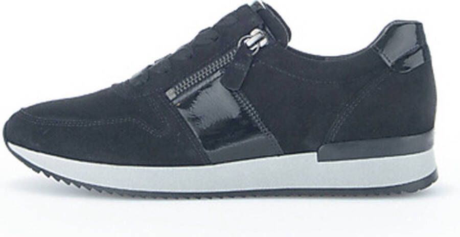 Gabor 420 Lage sneakers Dames Zwart