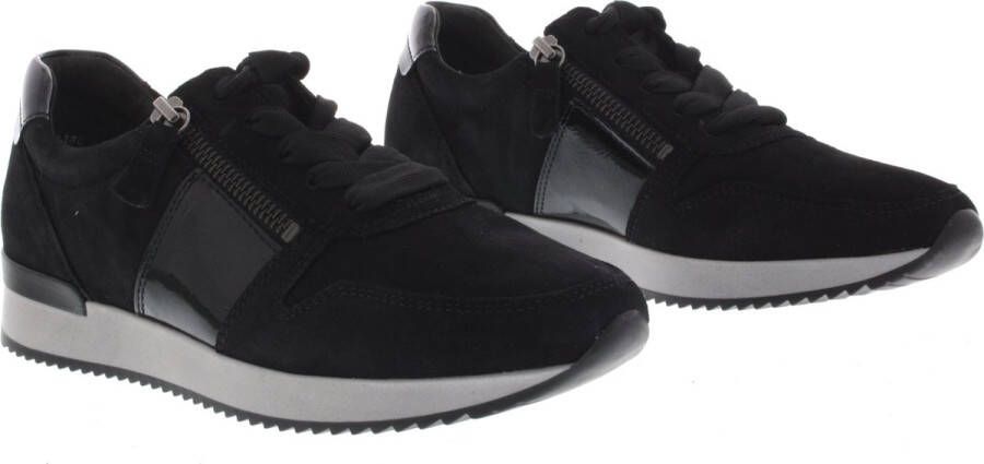 Gabor 420 Lage sneakers Dames Zwart