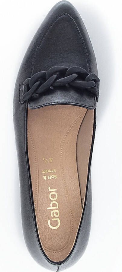 Gabor 441 Loafers Instappers Dames Zwart