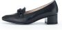 Chain Detail 441 Loafers Instappers Dames Zwart - Thumbnail 8