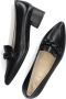 Chain Detail 441 Loafers Instappers Dames Zwart - Thumbnail 9