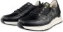 Gabor 448.1 Lage sneakers Leren Sneaker Dames Zwart - Thumbnail 14