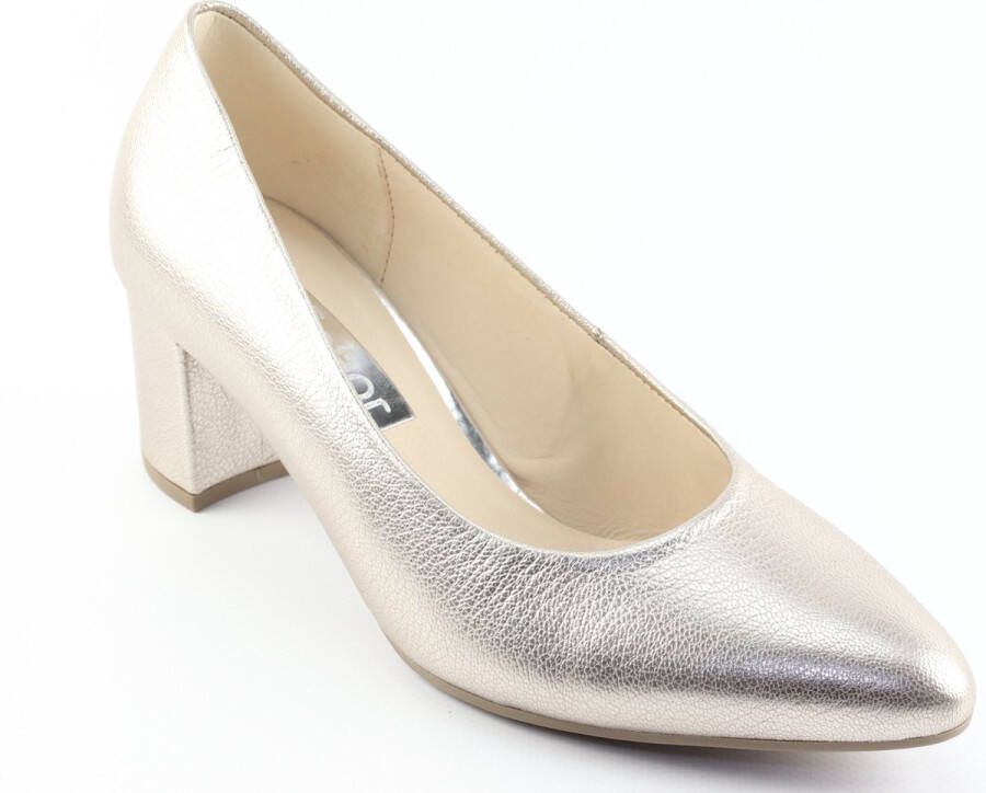 Gabor 450 Pumps High Heels Schoenen Hoge Hak Dames Goud - Foto 13