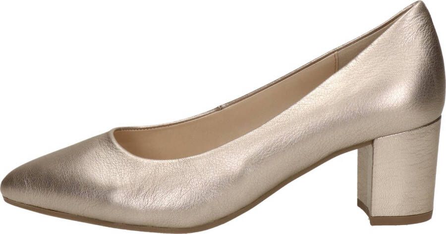 Gabor 450 Pumps High Heels Schoenen Hoge Hak Dames Goud - Foto 10