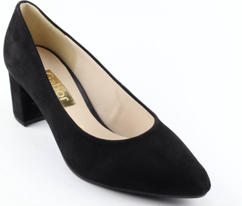 Gabor 450 Pumps High Heels Schoenen Hoge Hak Dames Zwart