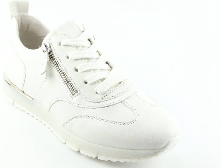 Gabor 471 Lage sneakers Leren Sneaker Dames Wit