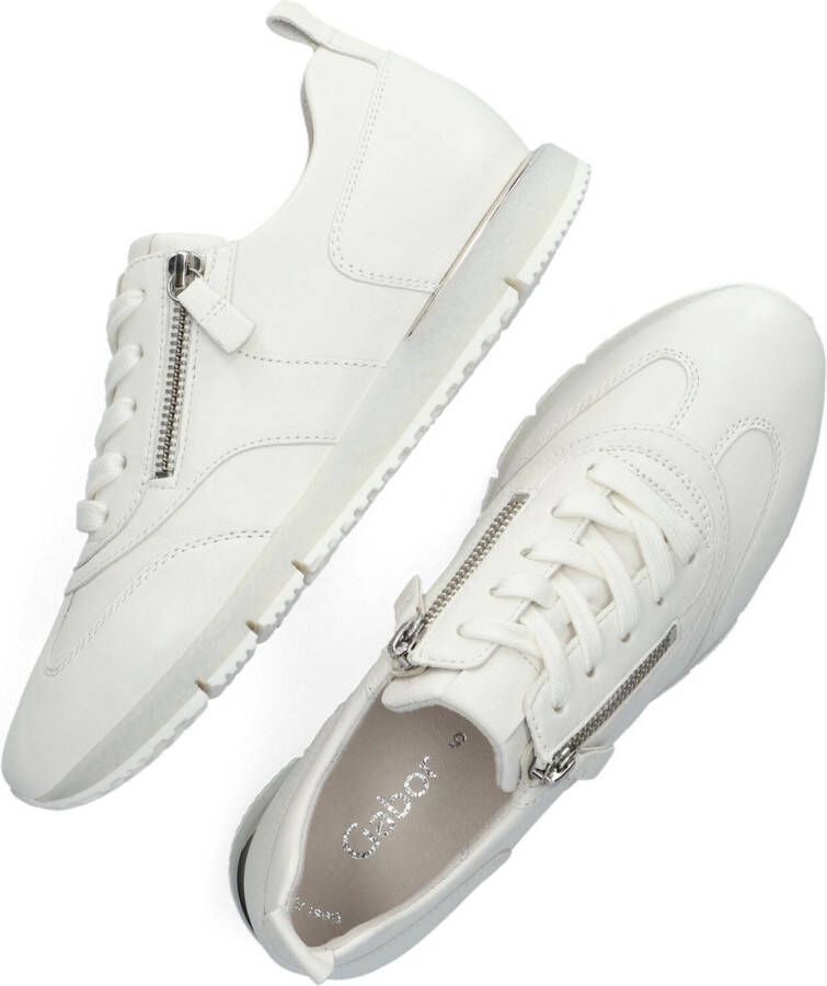 Gabor 471 Lage sneakers Leren Sneaker Dames Wit