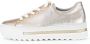 Gabor 496 Lage sneakers Leren Sneaker Dames Goud - Thumbnail 7