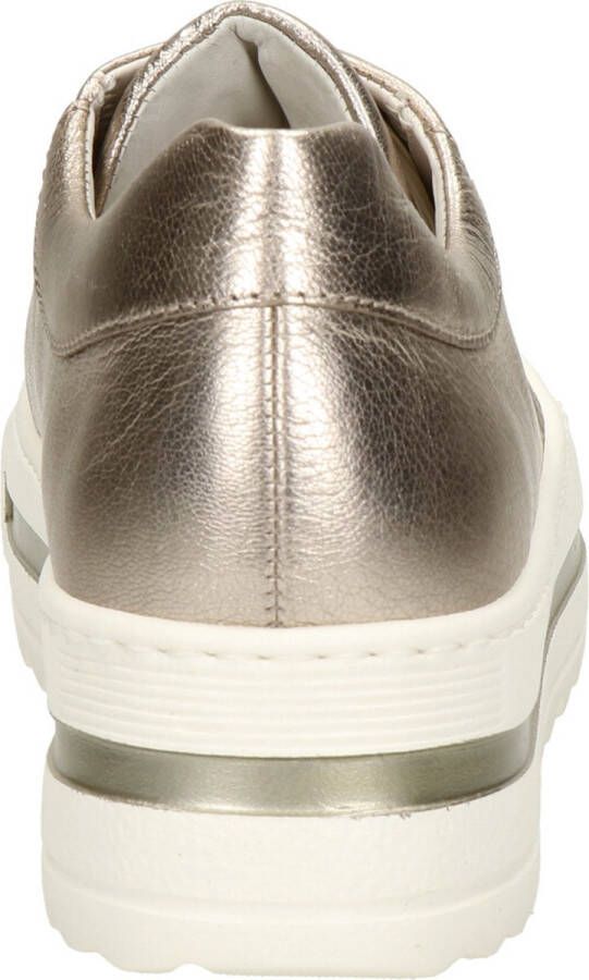 Gabor 496 Lage sneakers Leren Sneaker Dames Goud