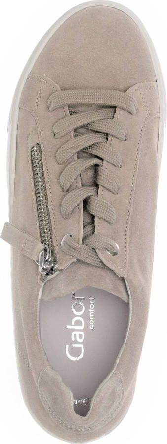 Gabor 498 Lage sneakers Dames Beige