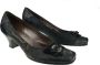 Gabor Trendy zwarte gouden leren pump Black Dames - Thumbnail 6