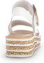 Gabor Witte Sandaal 550.2 Comfort Stijl White Dames - Thumbnail 26