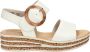 Gabor Witte Sandaal 550.2 Comfort Stijl White Dames - Thumbnail 27